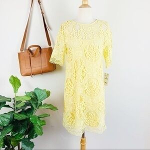 Zara lace crotchet dress